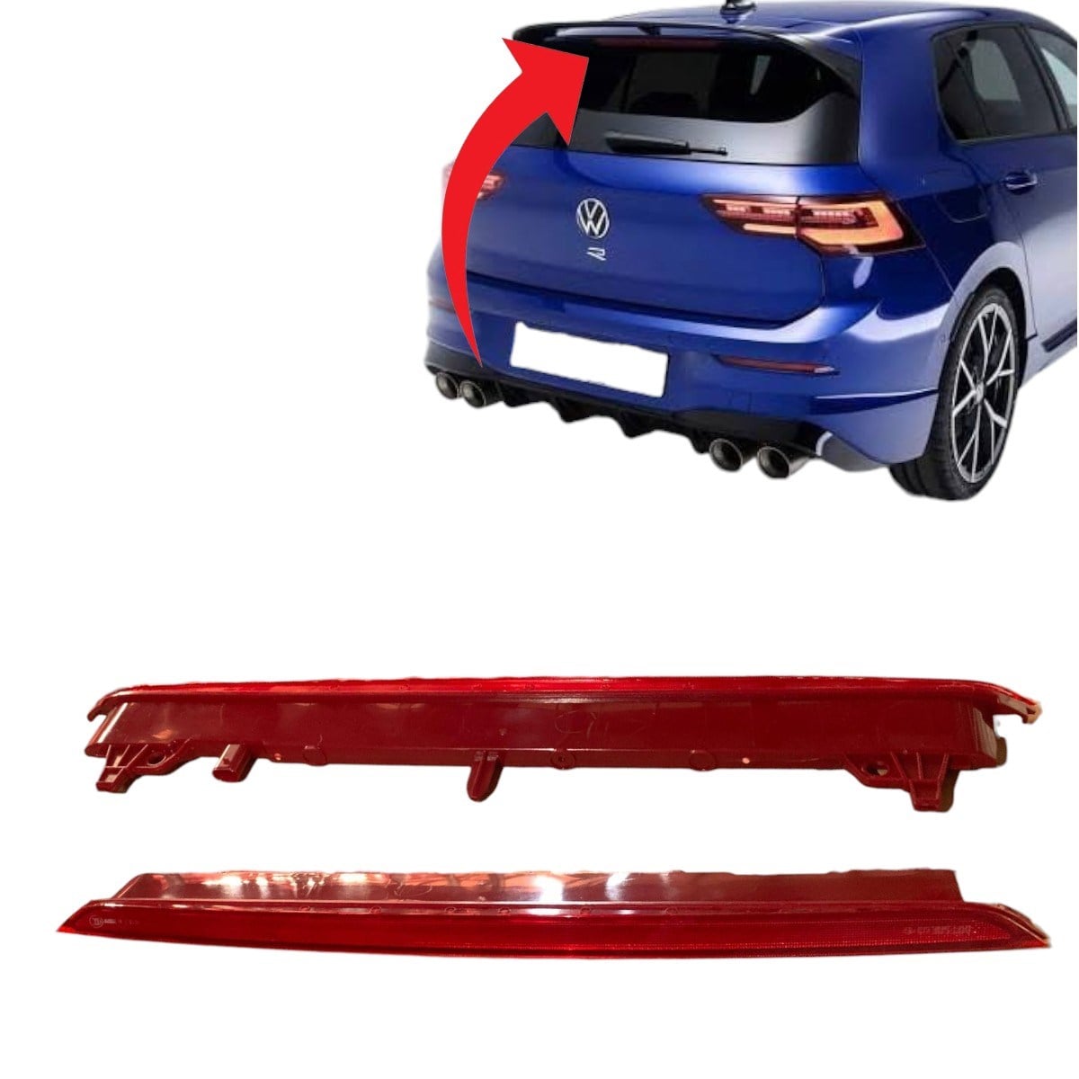 Vw Golf 8 3.Stop Ek Fren Lambası 2020-2025 5H0945087B