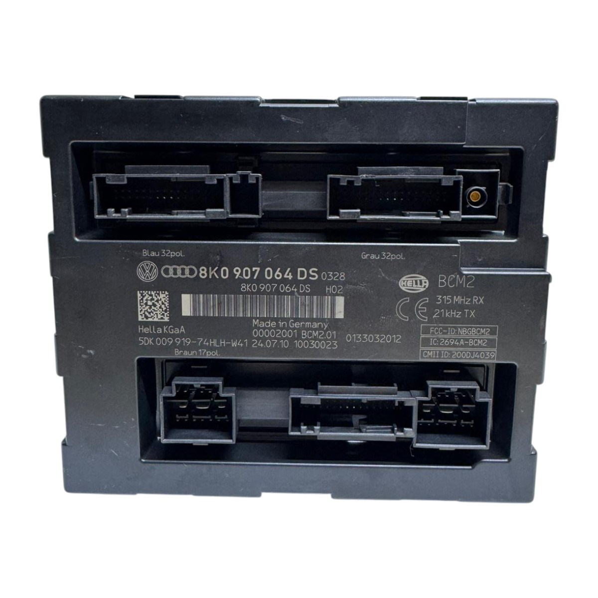 Audi A4-A5 Bcm Kontrol Ünitesi 2009-2015 8K0907064DS
