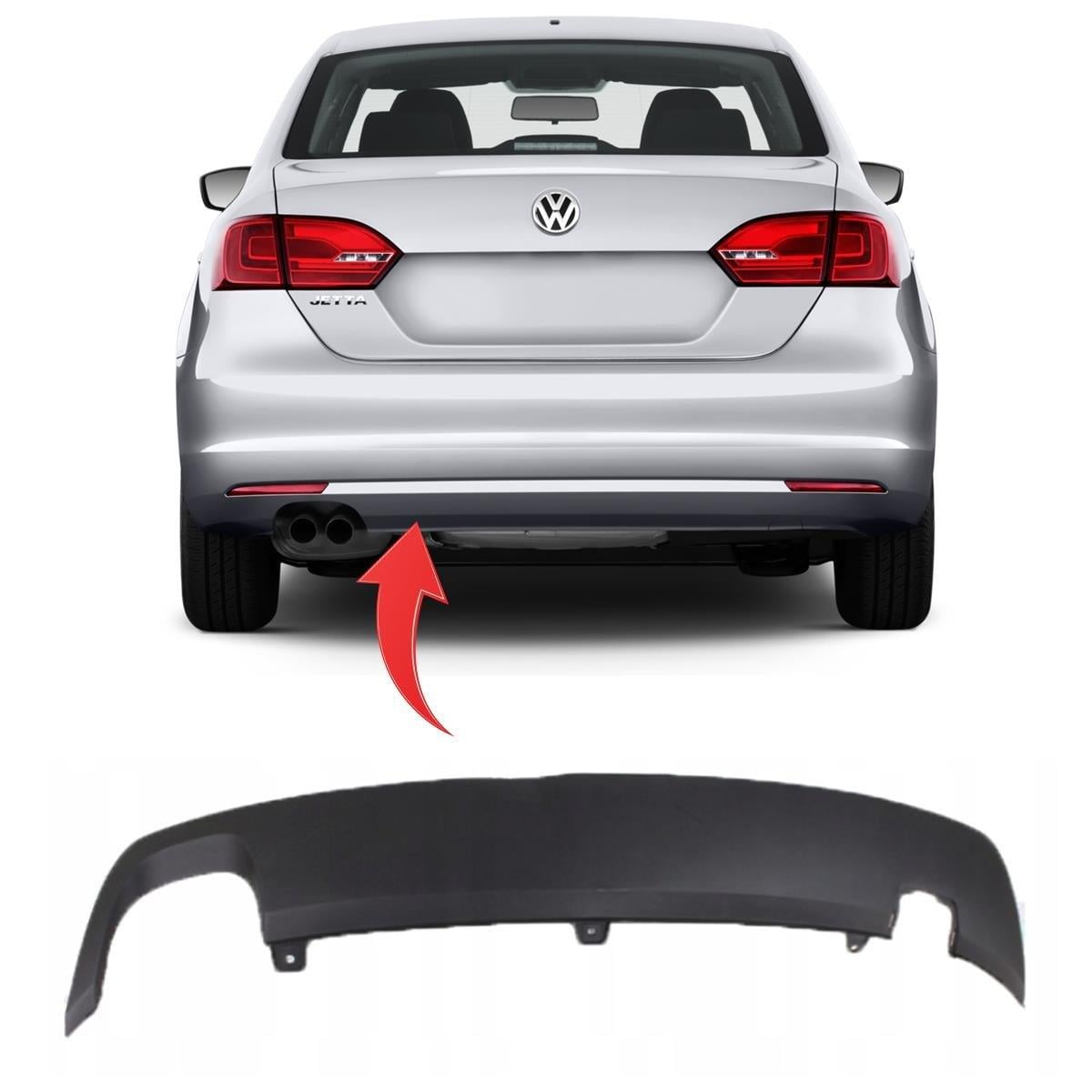 Vw Jetta Arka Tampon Spoyleri 2011-2015 5C6807433C 9B9