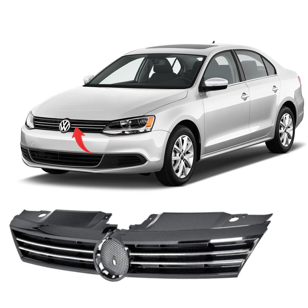 Vw Jetta Ön Panjur Kromlu 2011-2014 5C6853651A.