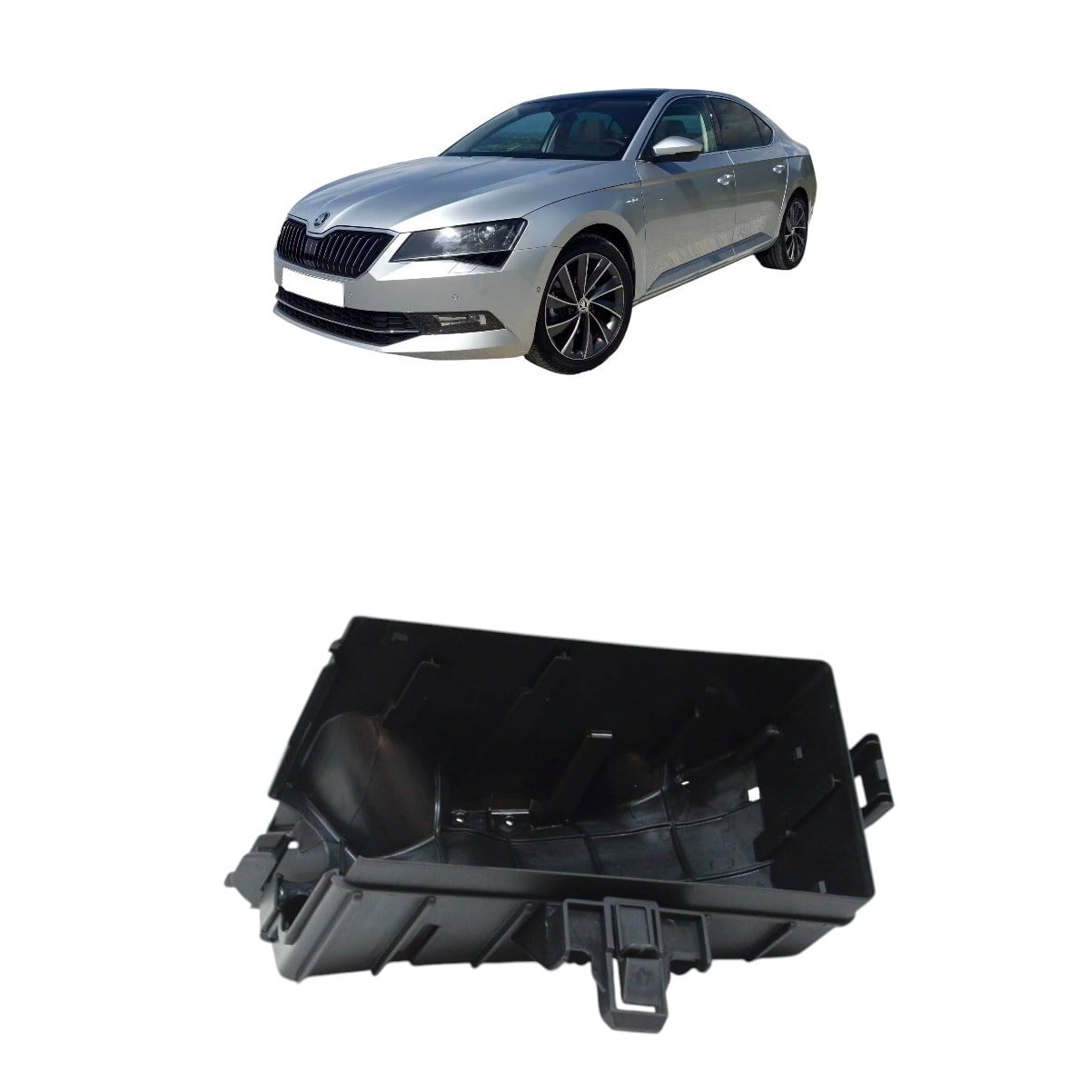 Skoda Superb Sigorta Kutusu Alt Kapağı 2015-2023 5Q0907361D