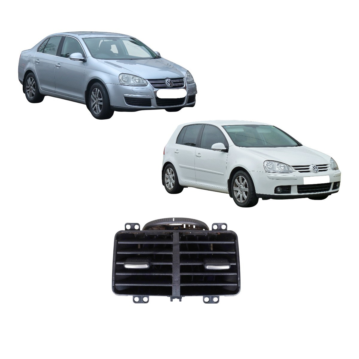 Vw Golf5-Jetta Arka Orta Havalandırma 2005-2009 1K0819203A 71N