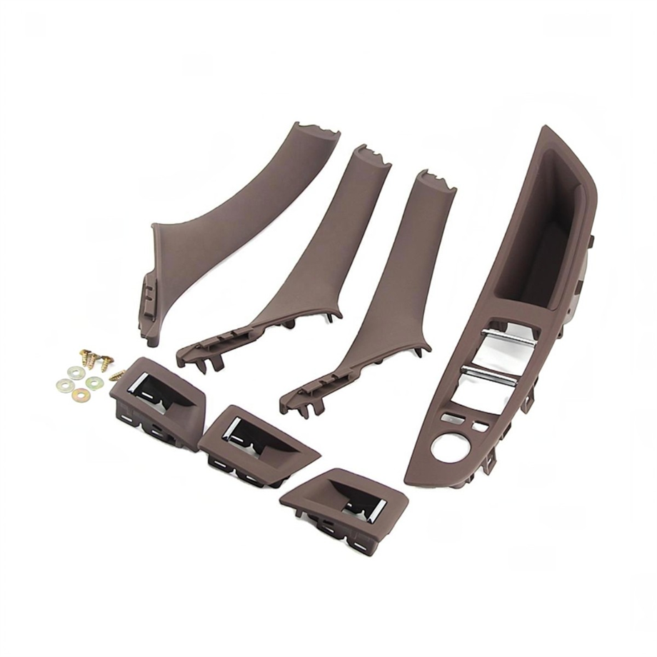 Bmw 5 Serisi F10-F18 Cam Düğme Çerçevesi Mocha Ön Sol 51417359283