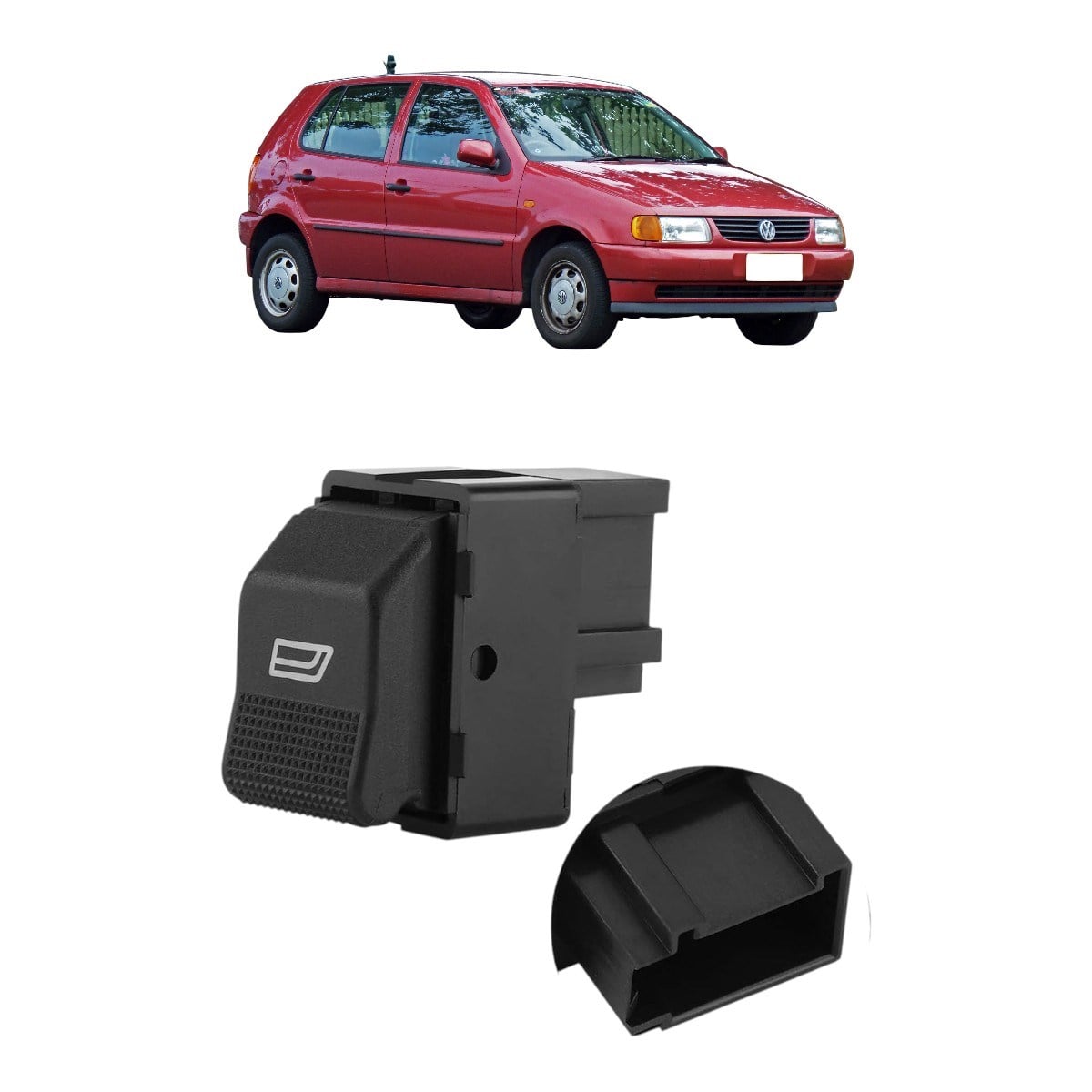 Vw Polo Cam Açma Düğmesi 1997-2000 6X0959855B