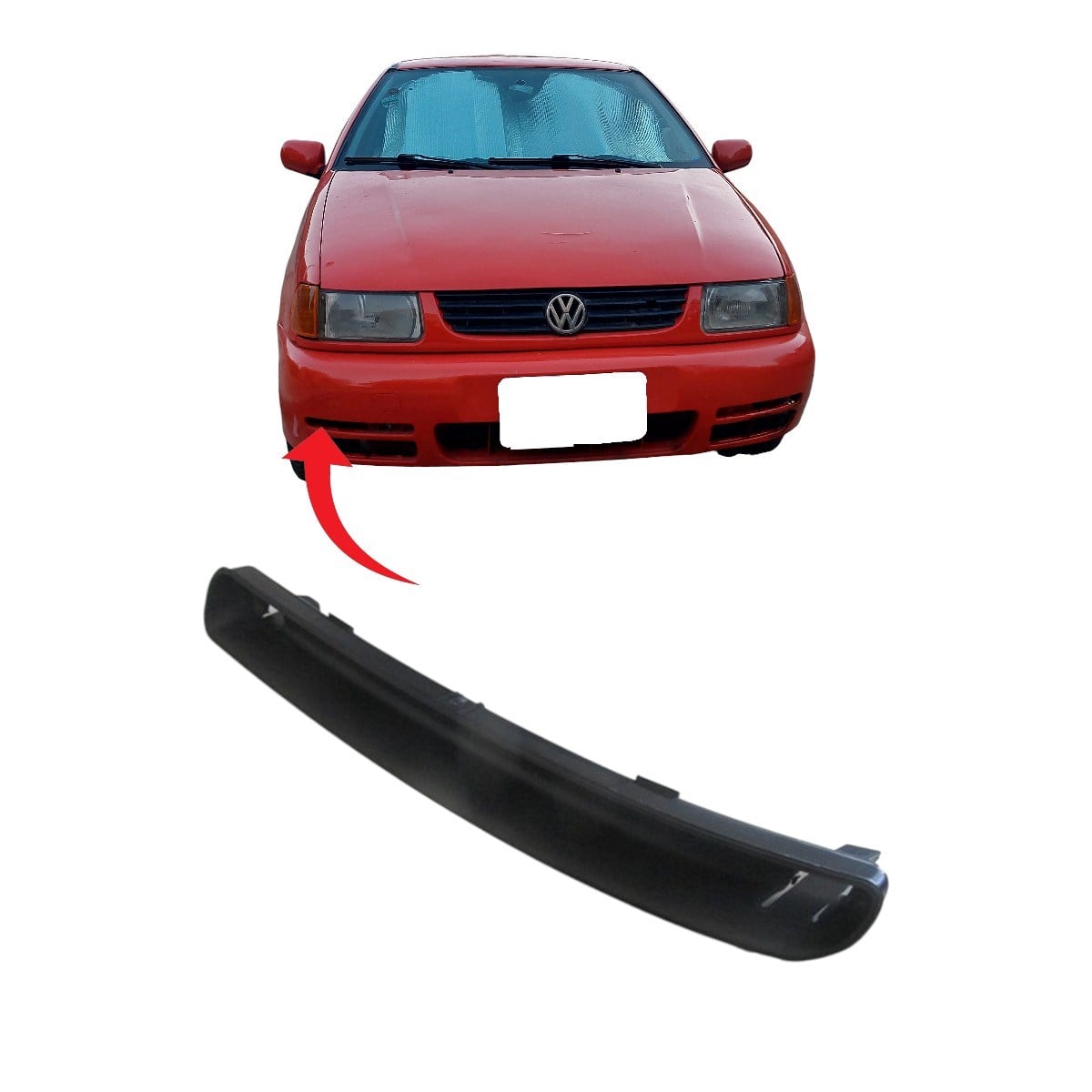 Vw Polo Hb Sağ Sis Kapağı Üst 1995-2000 6N0853666A