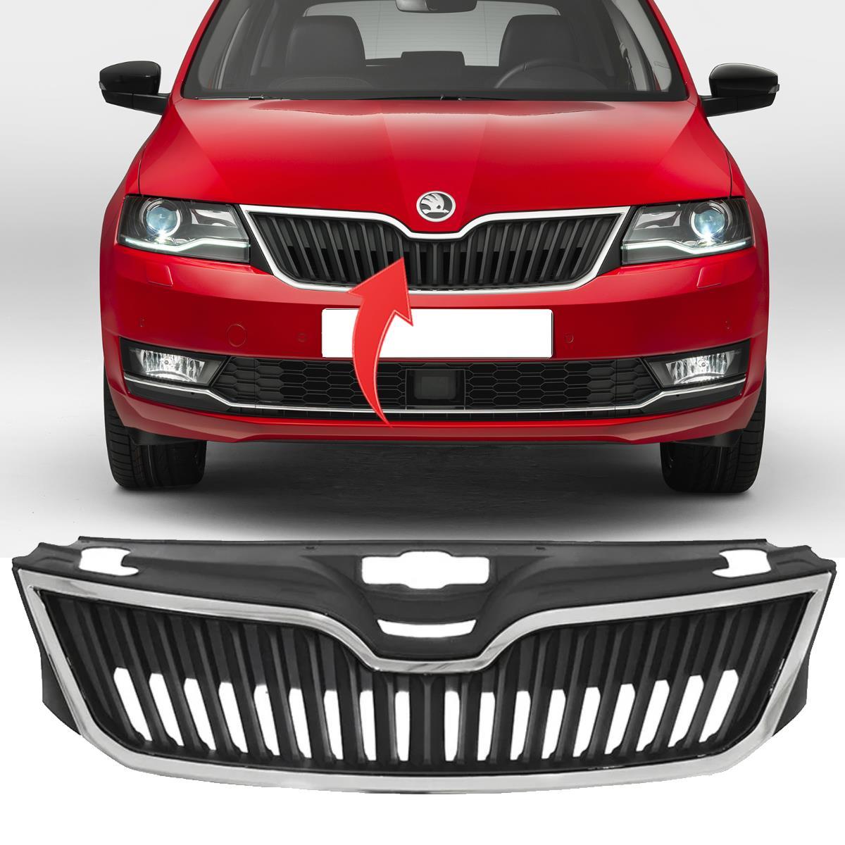 Skoda Rapid Ön Panjur Kromlu 2013-2023 5JA853651 9B9