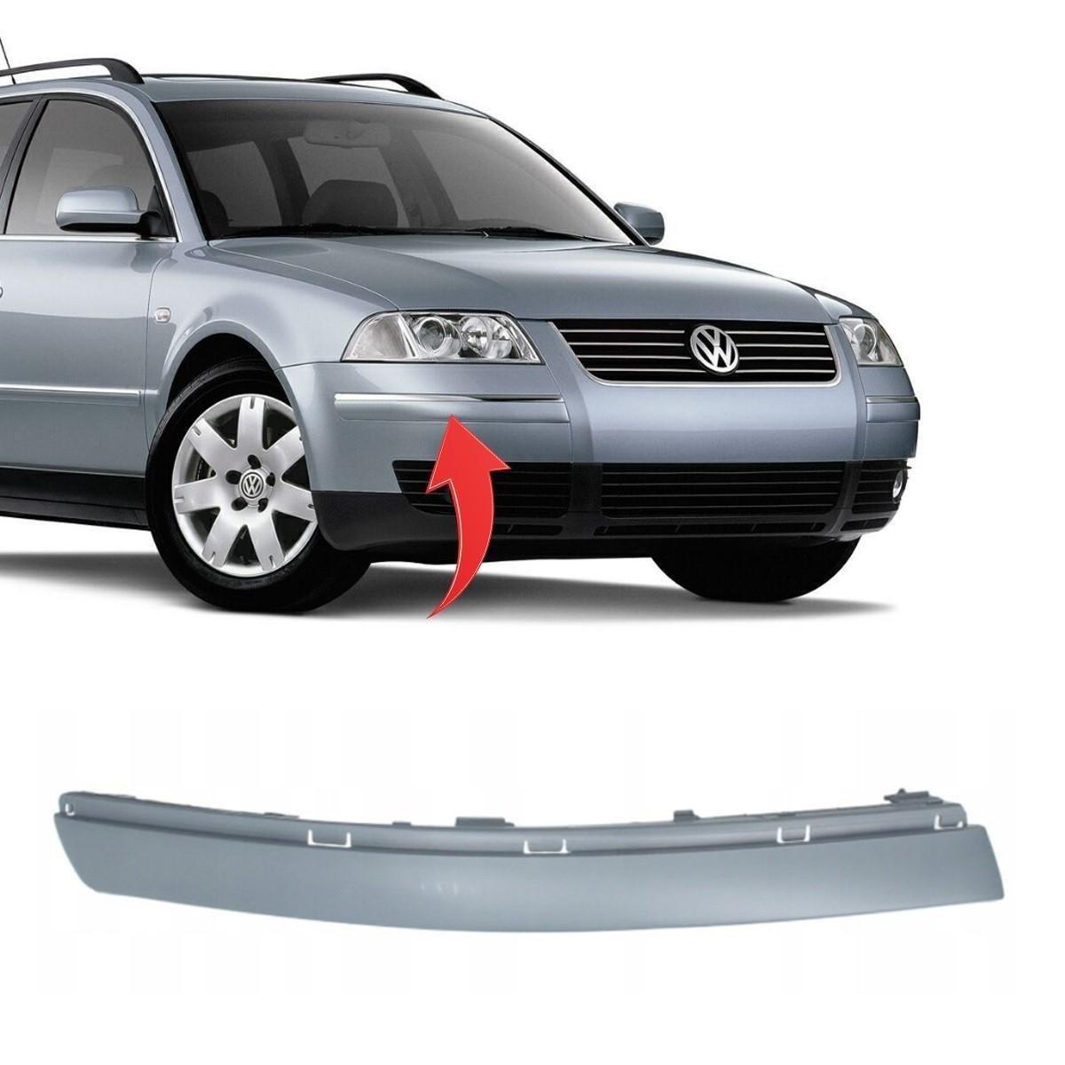 Vw Passat B5 Sağ Ön Tampon Bandı Nikelajsız 2001-2005 3B0807718B