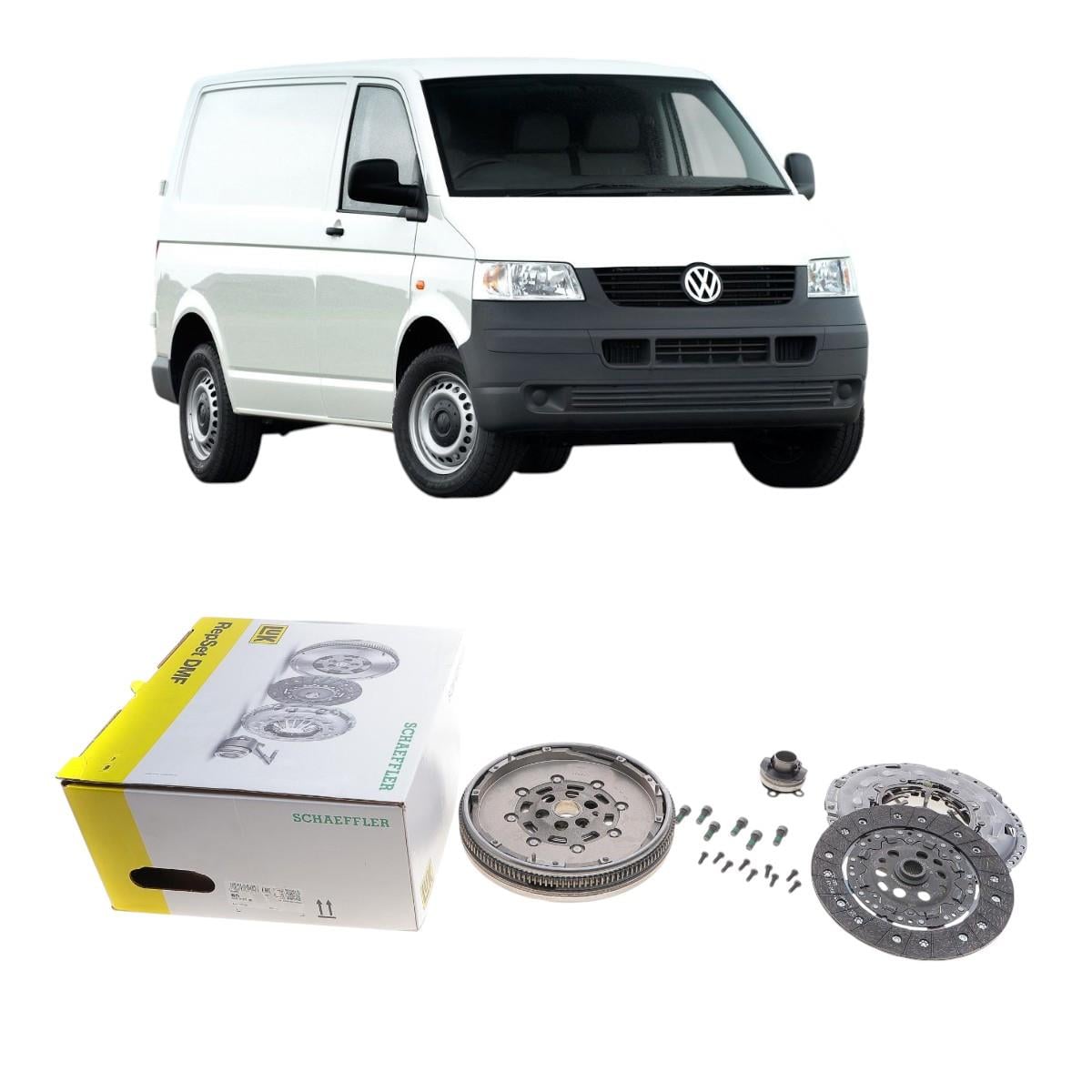 Transporter T5 Volan+Debriyaj Set 1.9TDI AXB 2005-2010 03L105266E