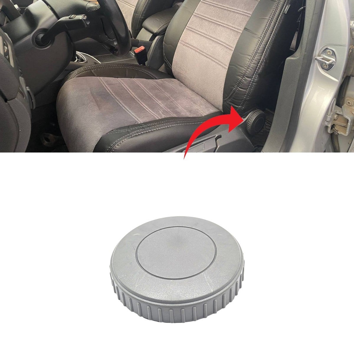 Golf5-Golf6-Jetta Koltuk Ayar Kolu Gri 2005-2010 1J0881671H 30T