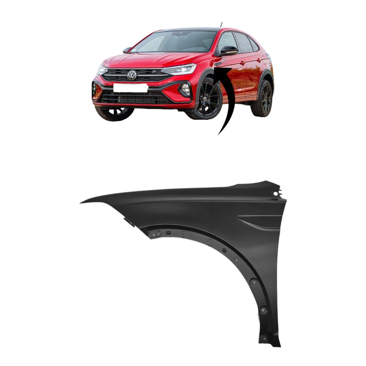 Vw Taigo Sol Çamurluk 2022-2025 2G7821105A