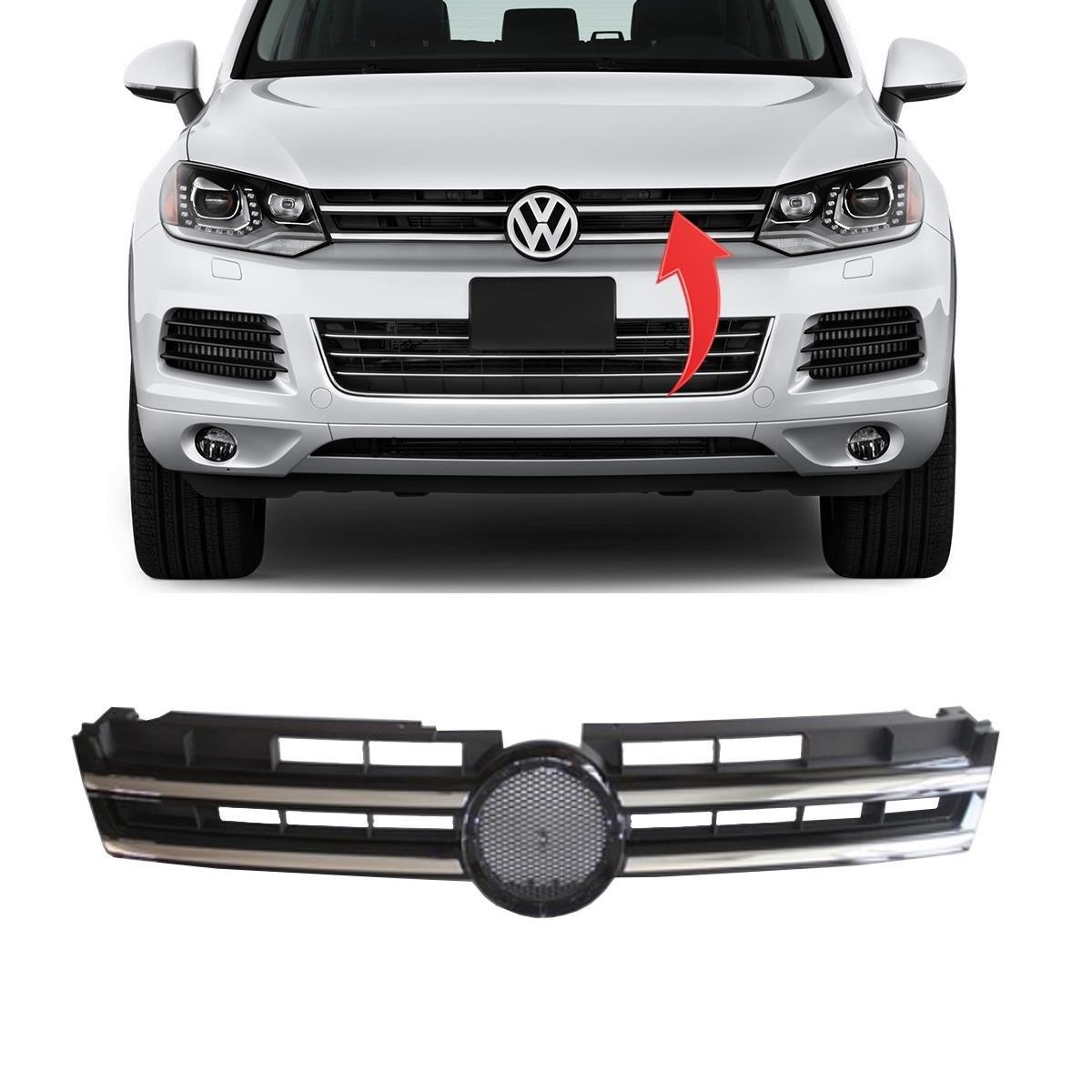 Vw Touareg Ön Panjur Kromlu 2012-2015 7P6853651A