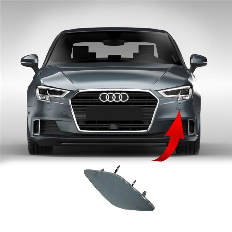 Audi A3 Sedan Sol Far Yıkama Kapağı 2017-2020 8V5955275B