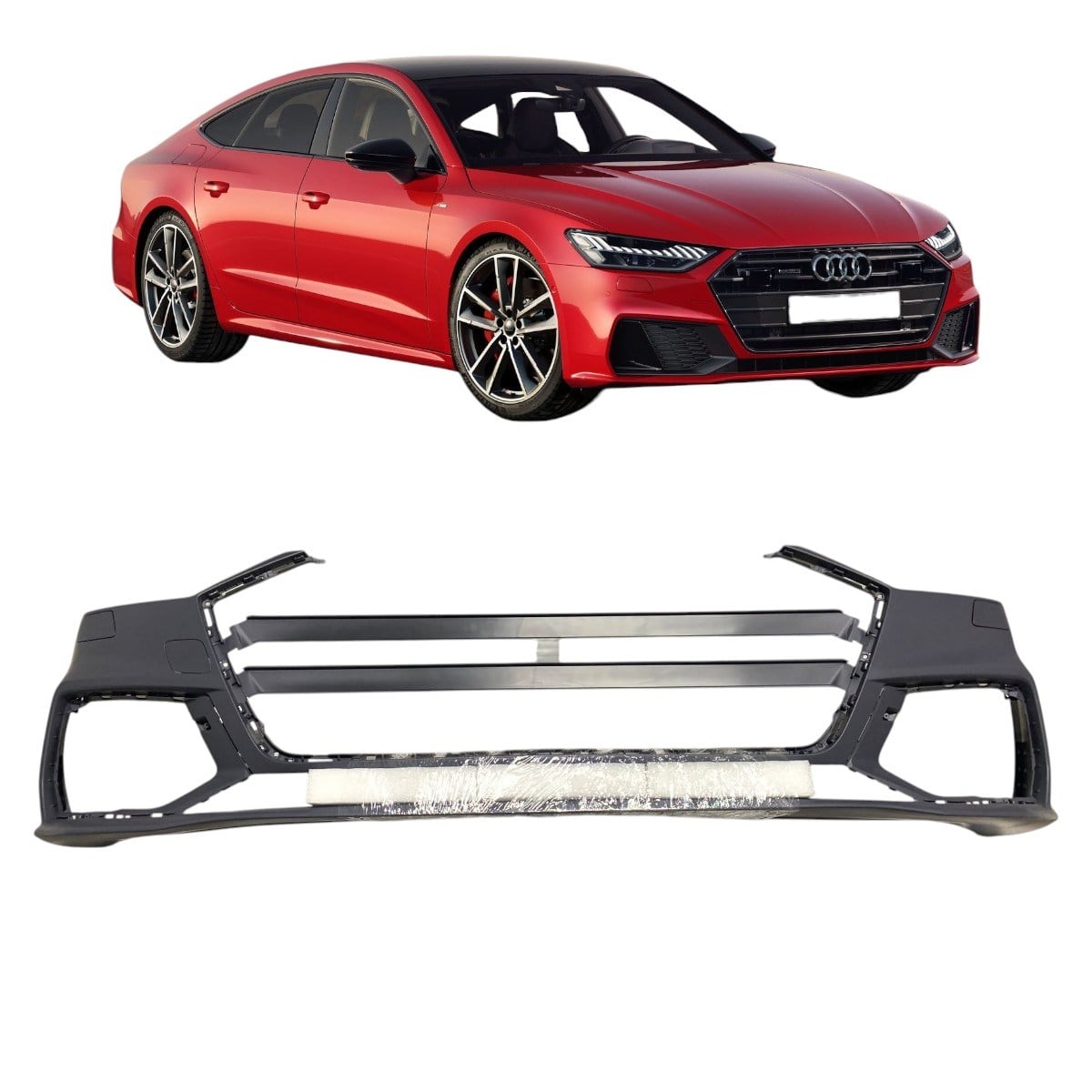 Audi A7 Ön Tampon Far Yıkamalı 2019-2025 4K8807065C GRU