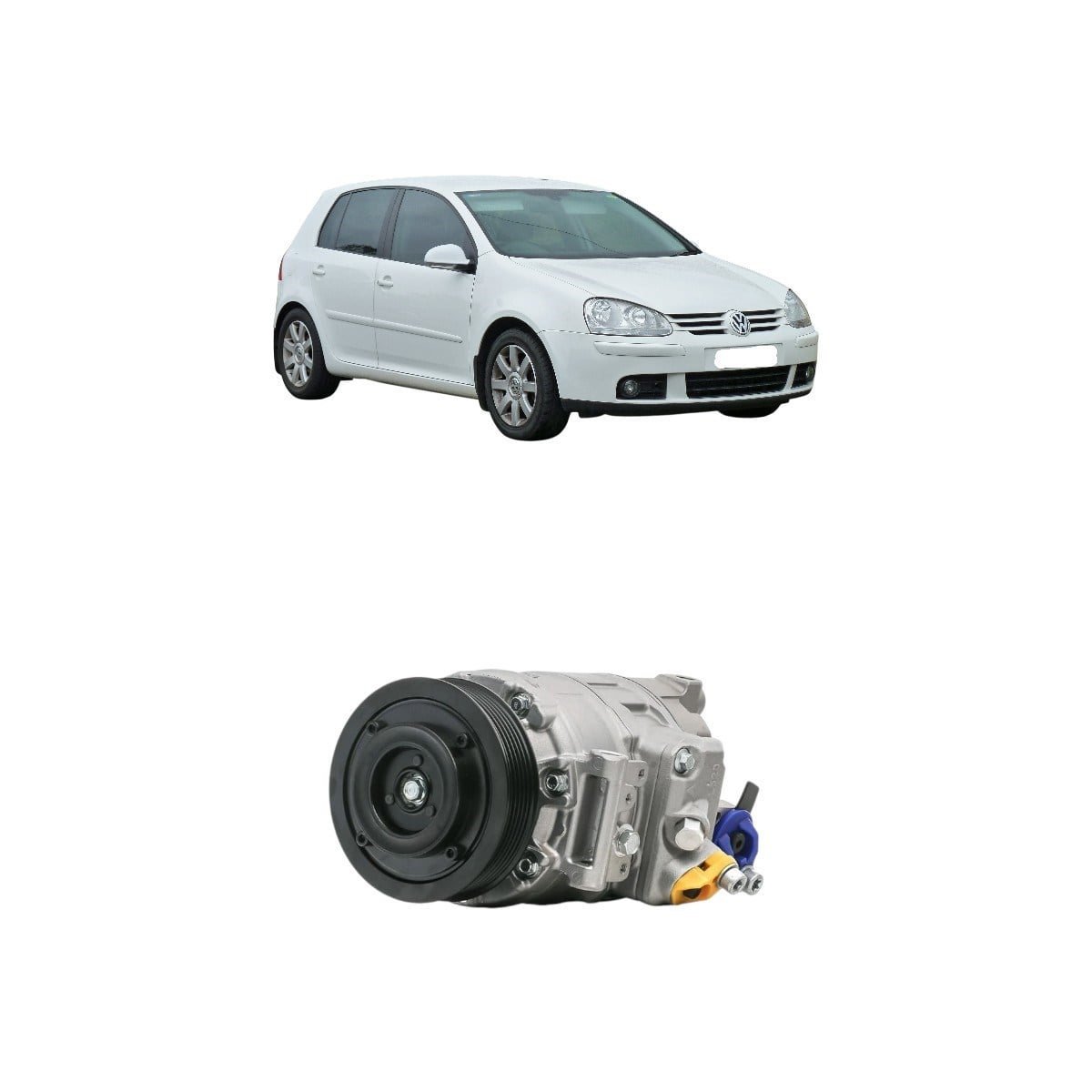 Vw Golf 5 Jetta Klima Kompresörü 2005-2009 1K0820803F