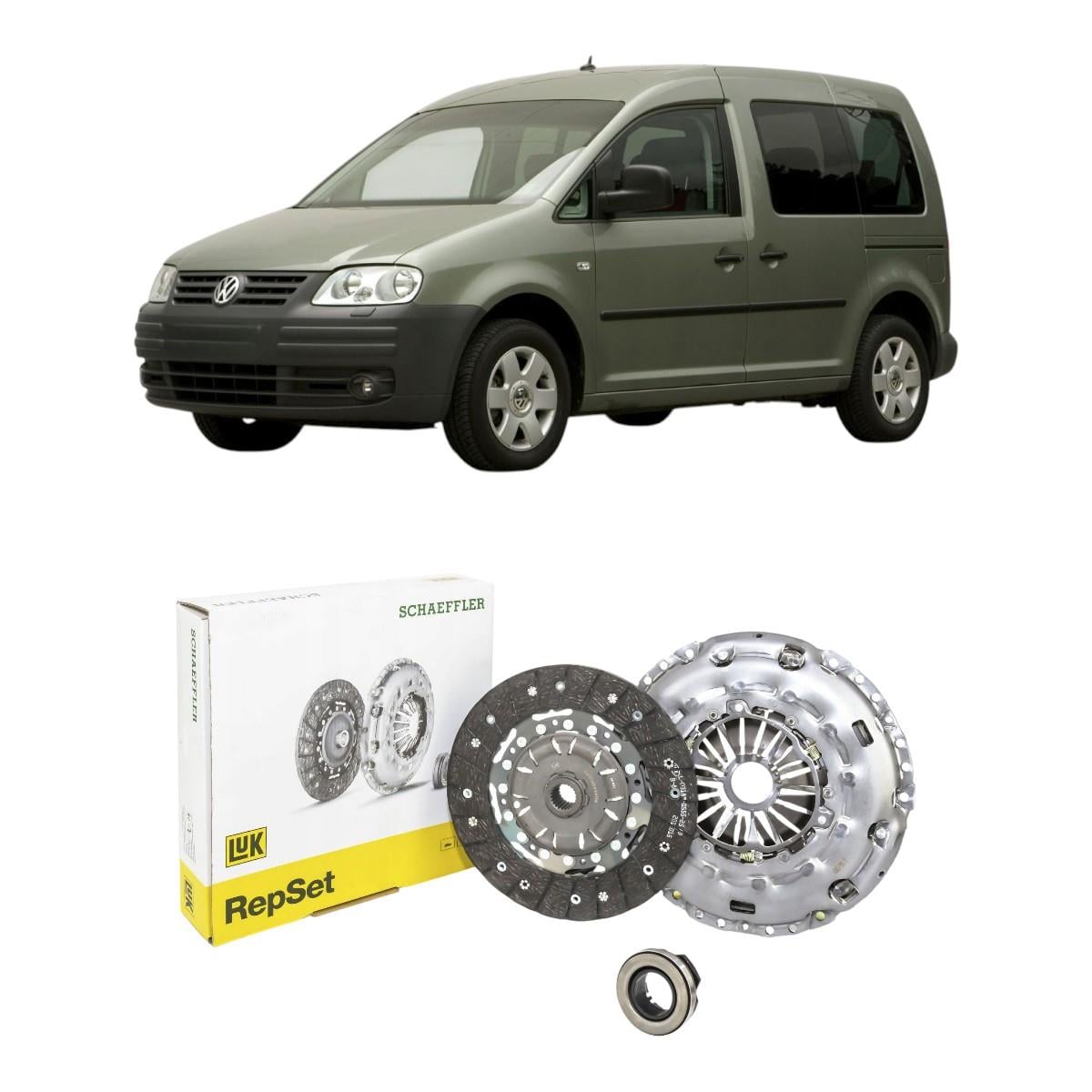 Vw Caddy Debriyaj Seti 1.9 BJB 2005-2010 03G141015N