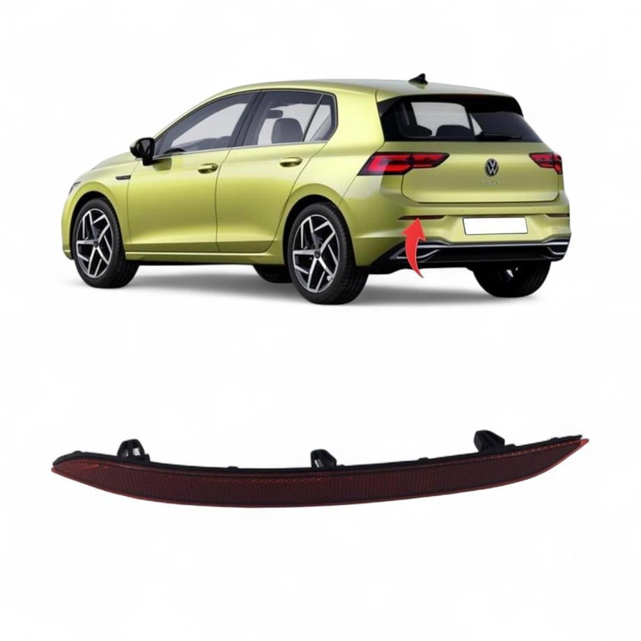 Vw Golf8 Arka Tampon Reflektörü Sol 2021-2025 5H0945105