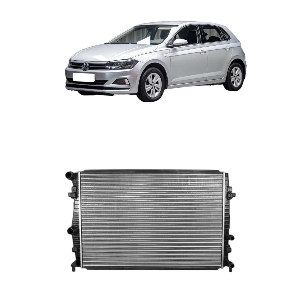 Vw Polo Su Radyatörü 1.6TDI 2017-2024 2Q0121253A