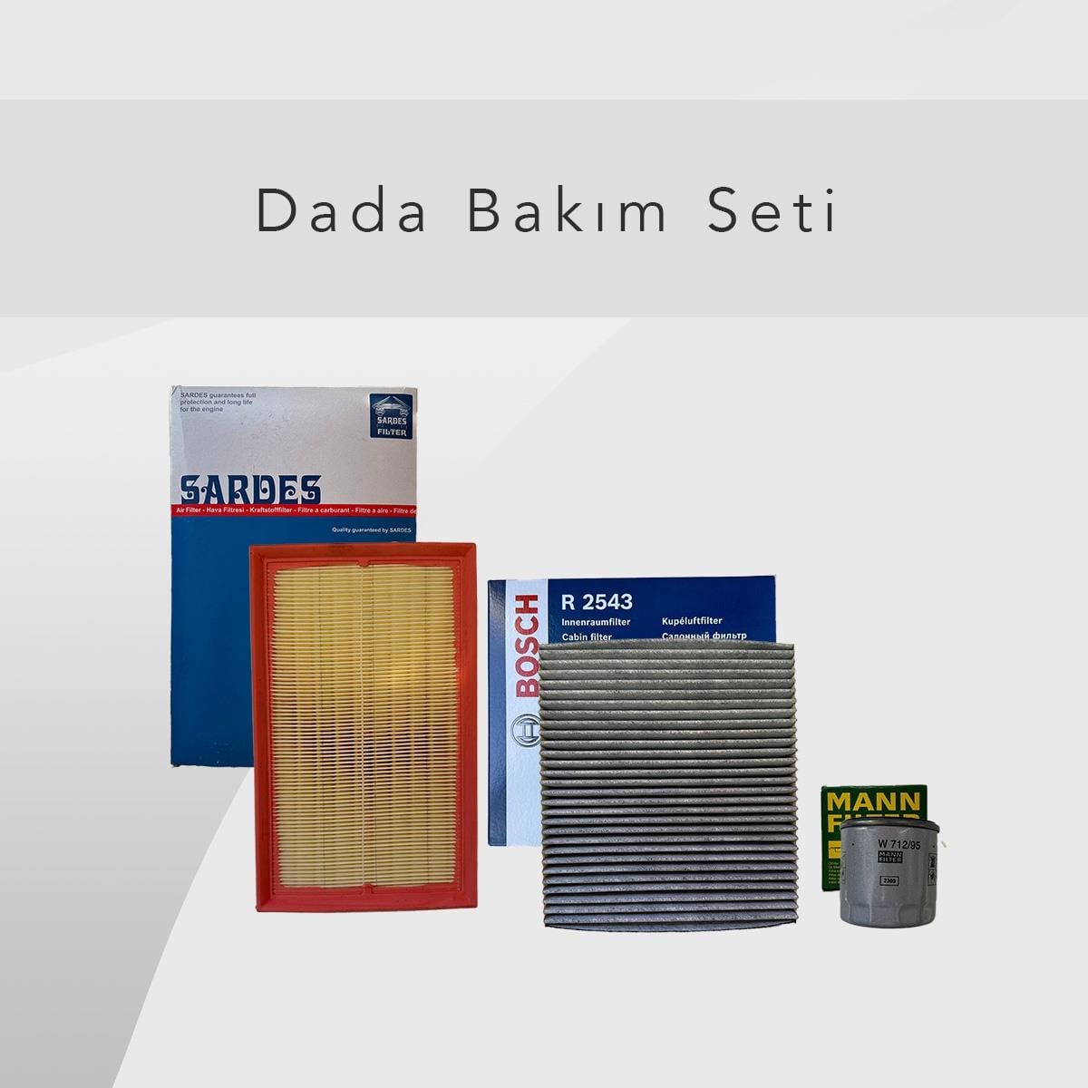 DADA Filtre Bakım Seti 1.5TSI Orijinal !