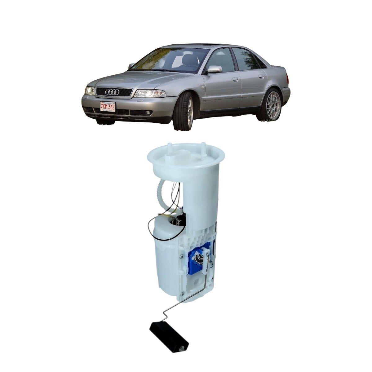 BSG-Audi A4 Yakıt Pompası 1.6 ALZ 2000-2005 3B0919051C
