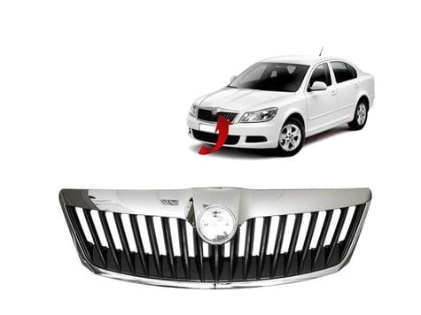 Skoda Octavia Ön Panjur Krom Çerçeveli 2009-2013 1Z0853668A 2ZZ