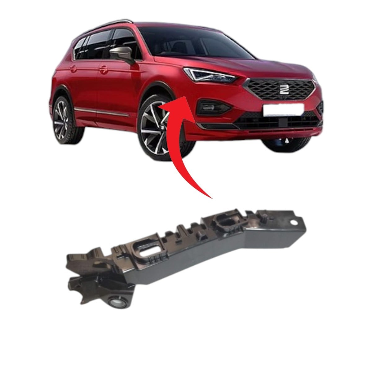 Seat Tarraco Ön Tampon Braketi Sağ 2019-2024 5FJ807050C