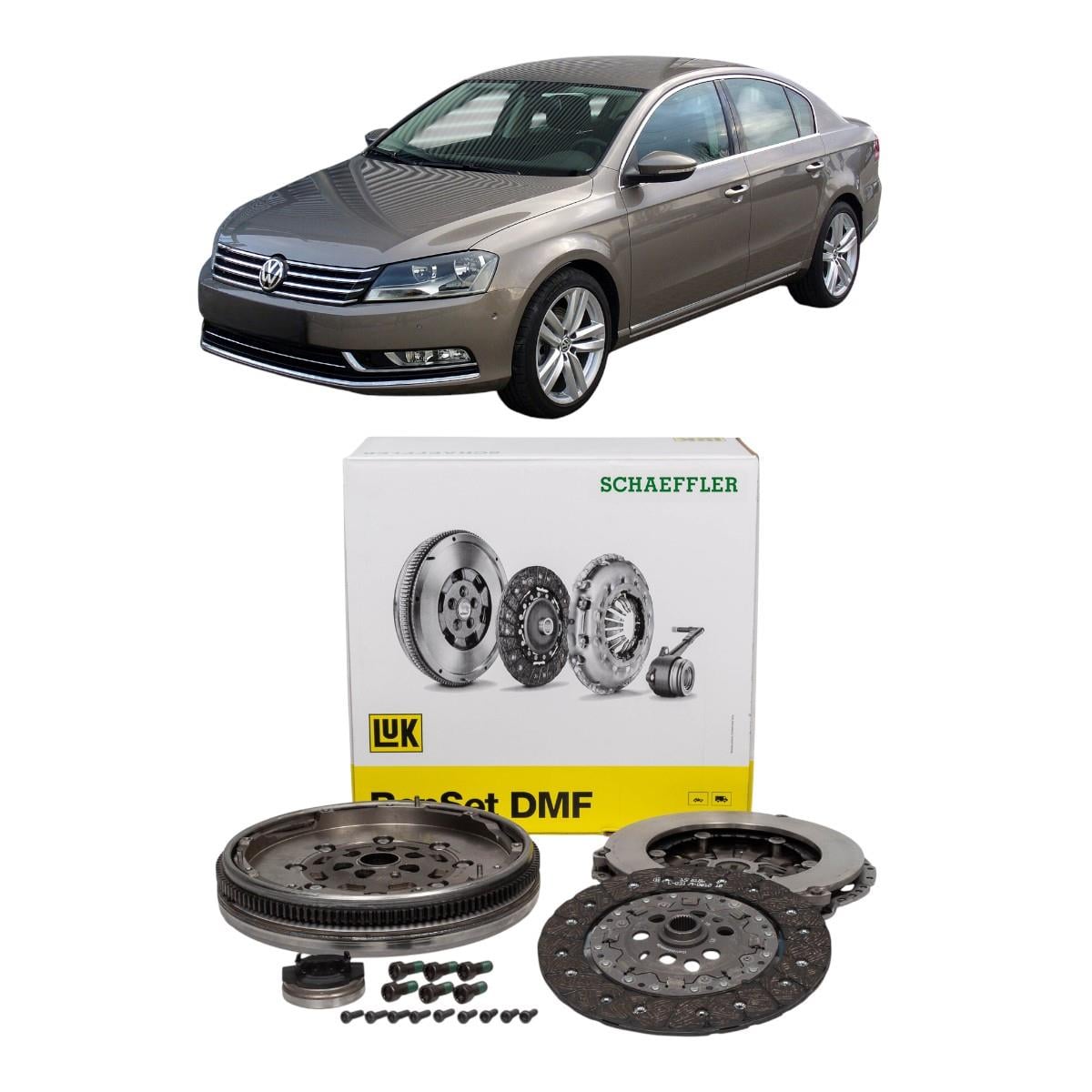 Vw Passat B7 Volan+Debriyaj Set 1.6TDI CAY 2011-2015 03L105266BH