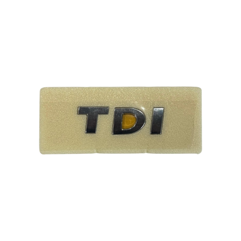 Vw TDI Yazı Krom 20mm-60mm Yapıştırma