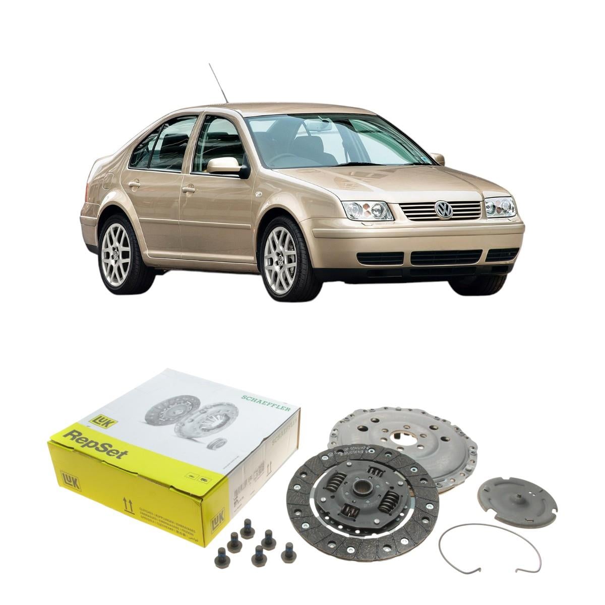 Vw Bora Debriyaj Seti Rulmansız 1.6 AKL 1998-2004 06A198141AX