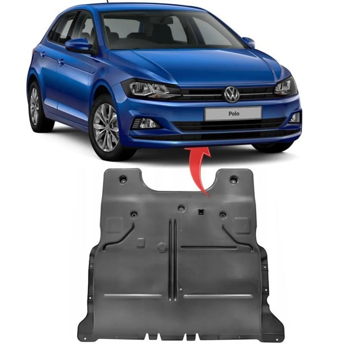 Vw Polo Motor Alt Muhafaza 1.Kalite 2018-2024 2Q0825236C İZL
