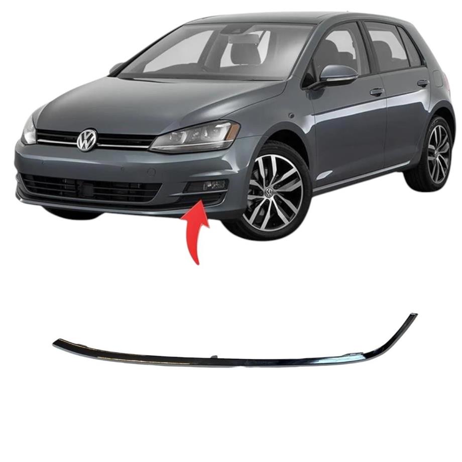 Vw Golf7 Ön Tampon Sis Kapağı Kromu Sol 2013-2017 5G0854661X
