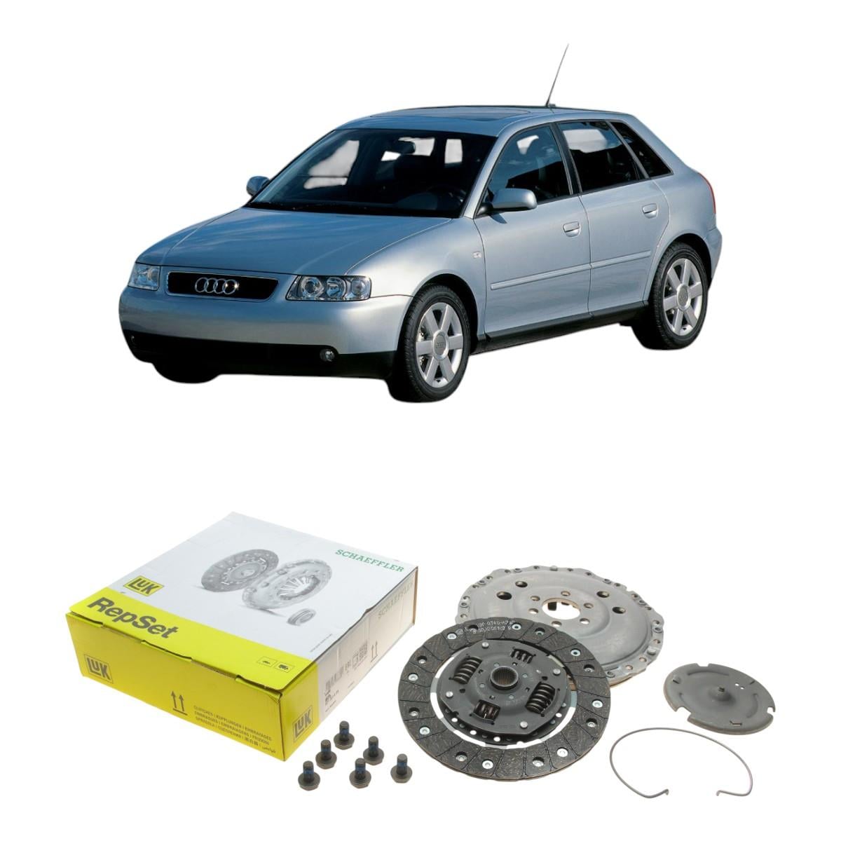 Audi A3 Debriyaj Seti Rulmansız 1.6 AKL 1997-2000 06A198141AX