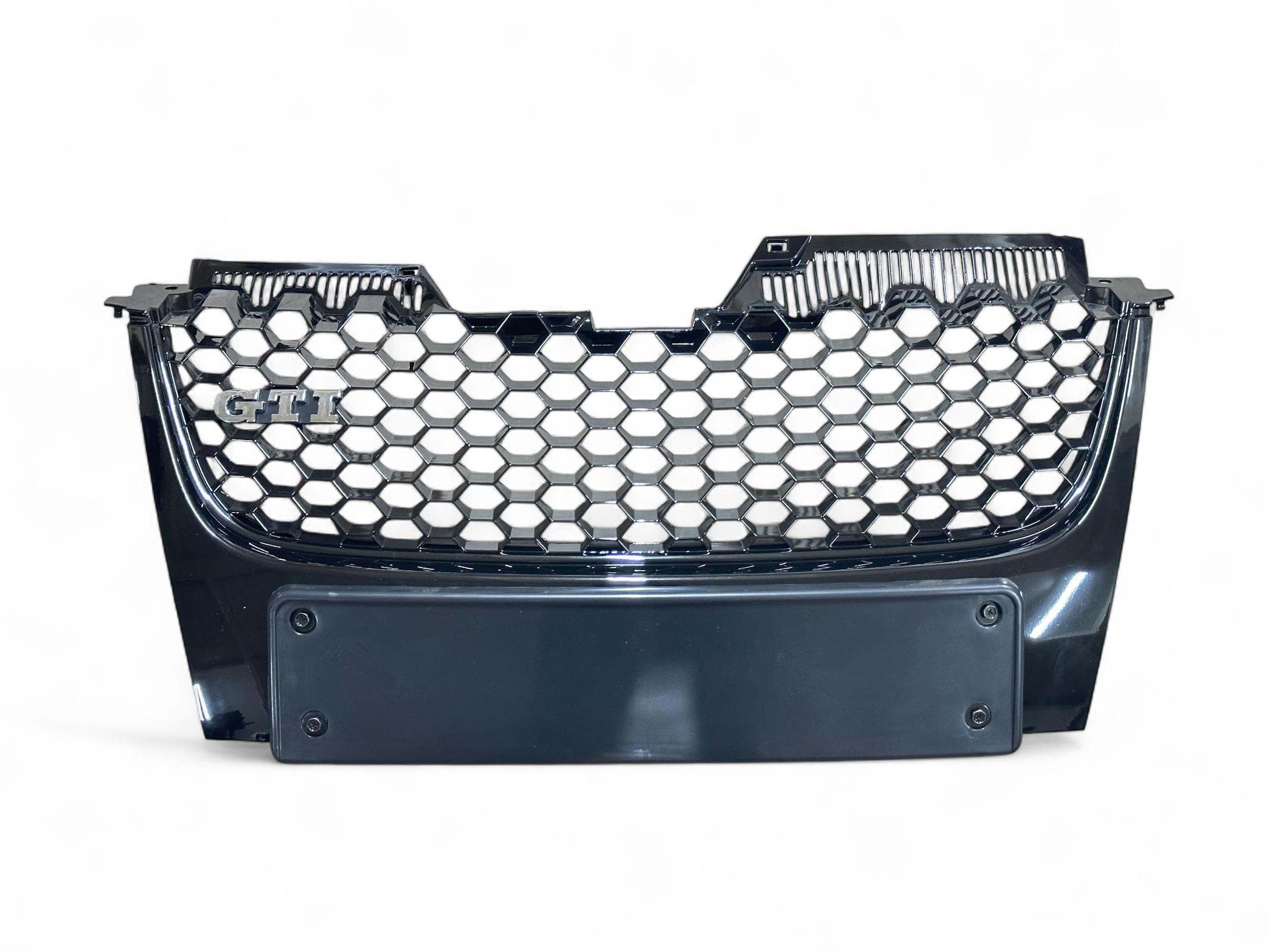Golf5 Ön Panjur Parlak Siyah-Siyah Çizgili GTI 2005-09 1K0853651G