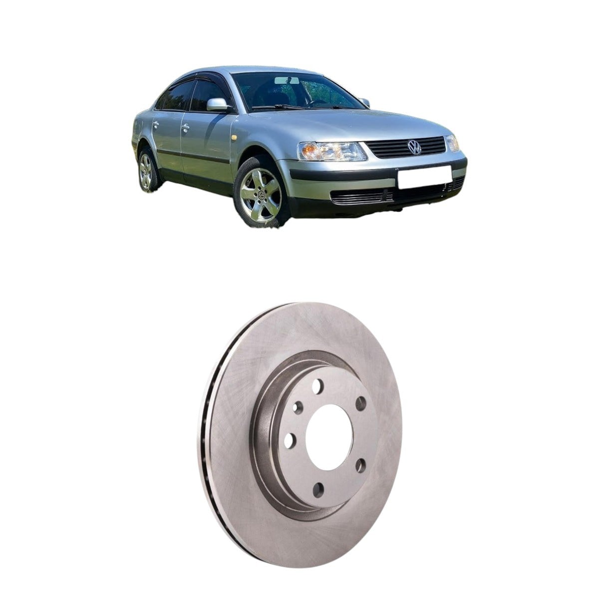 Vw Passat B5 Ön Fren Disk Takımı 1997-2000 8E0615301P