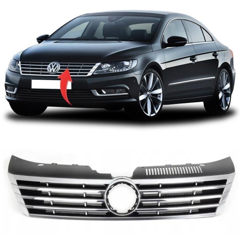 Vw Passat CC Ön Panjur Kromlu 2012-2016 3C8853651Aa