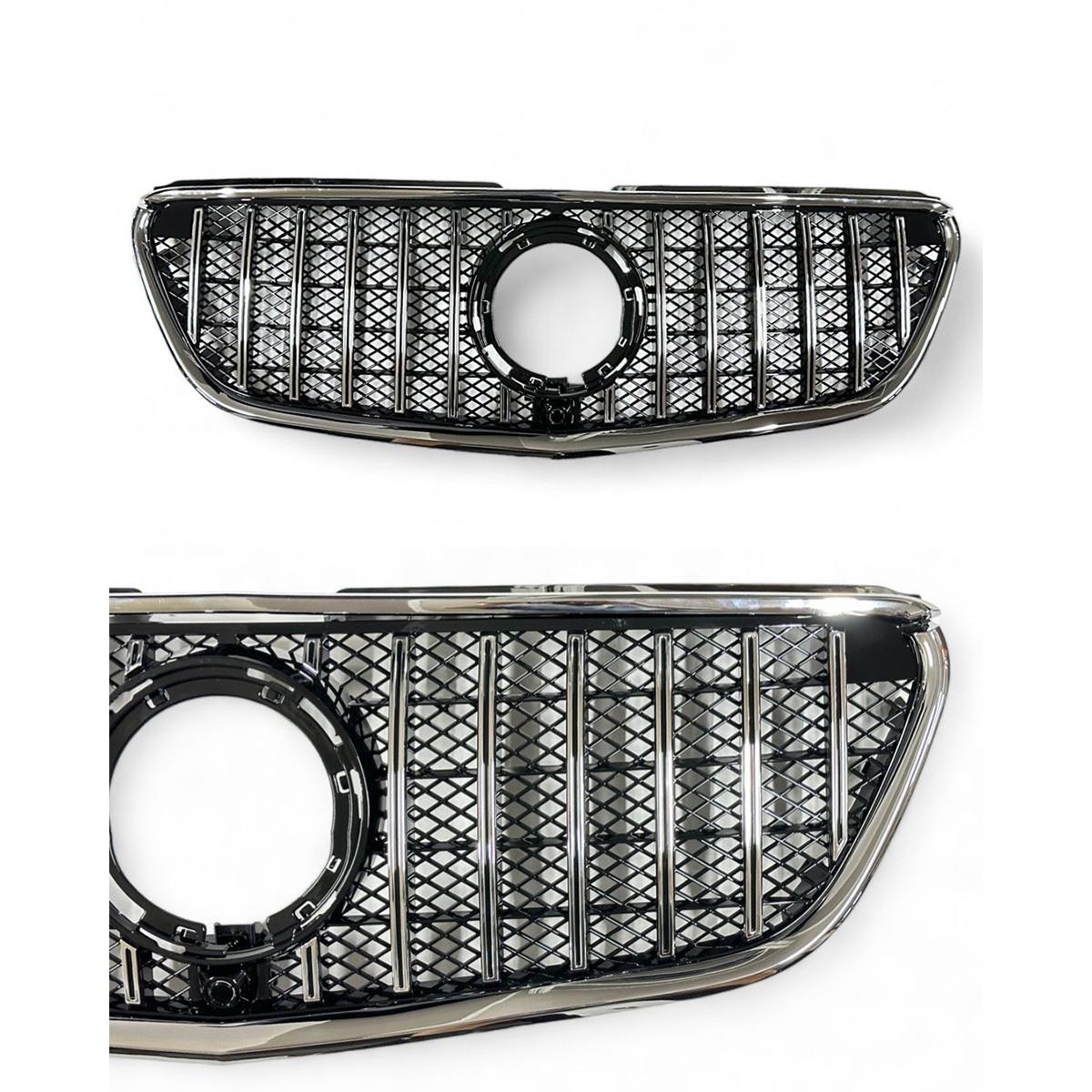 Mercedes Vito W447 Ön Panjur Krom Siyah GTR 2016-2020 GKL 341236