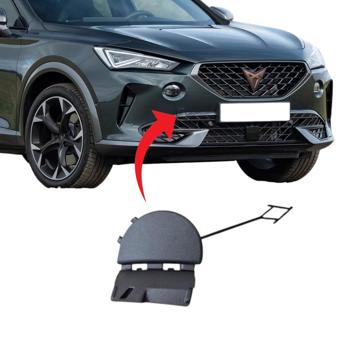 Cupra Formentor Ön Çeki Demir Kapağı 2020-2025 5FF807241