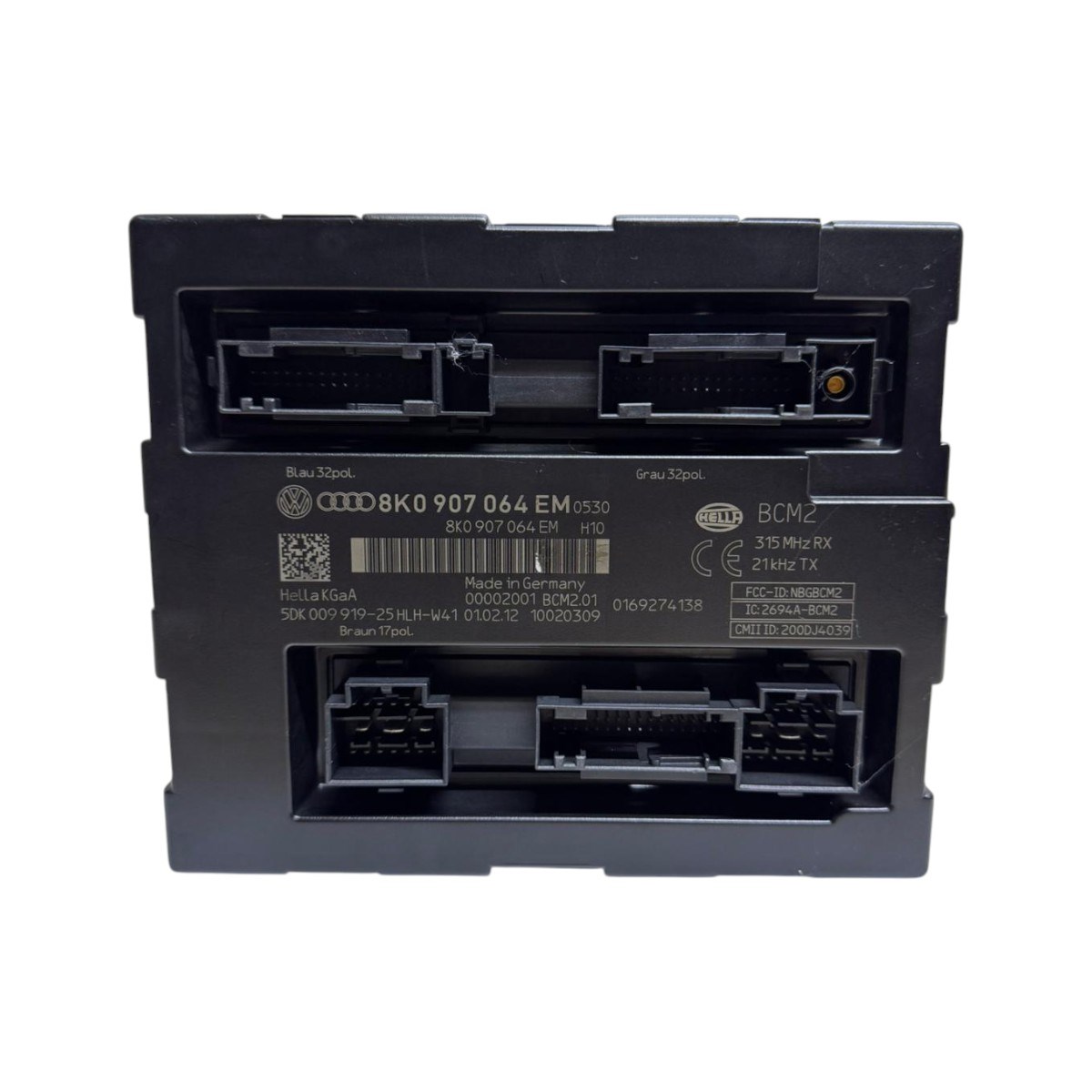 Audi A4-A5 Bcm Kontrol Ünitesi 2009-2015 8K0907064EM