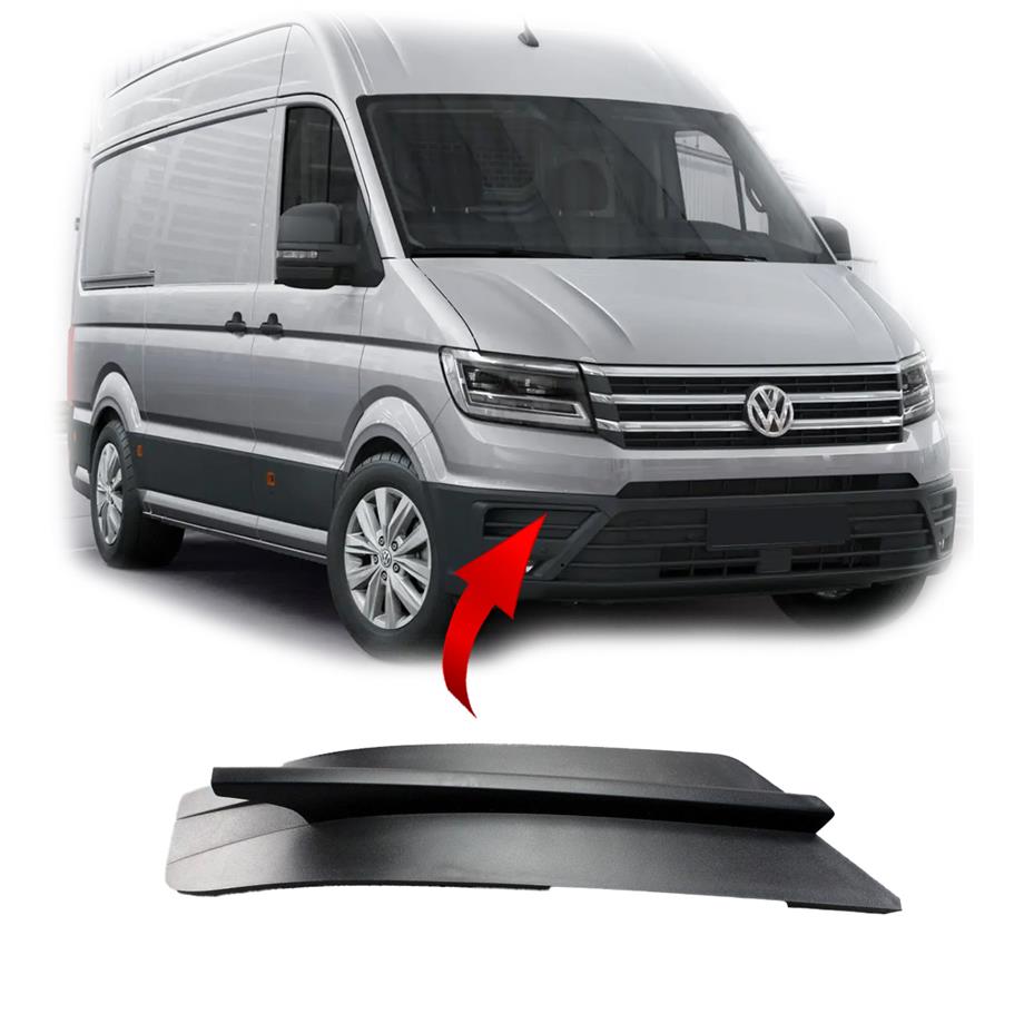 Vw Crafter Tampon Izgara Kapağı Sağ 2017-2023  7C0807246 9B9