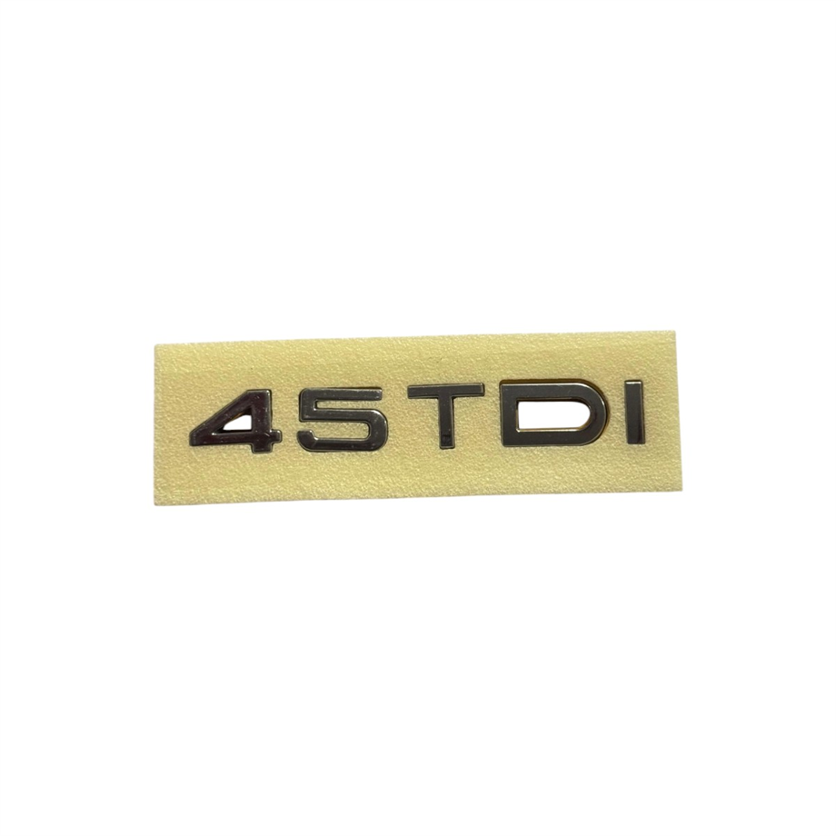 Audi 45 TDI Yazı Krom Yapıştırma