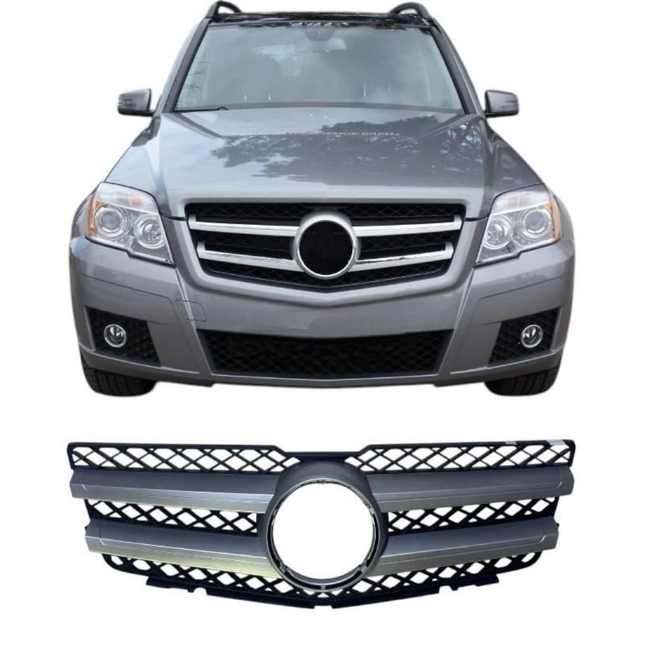 Mercedes GLK X204 Ön Panjur Krom/Gümüş Orjinal Tip 2008-2012