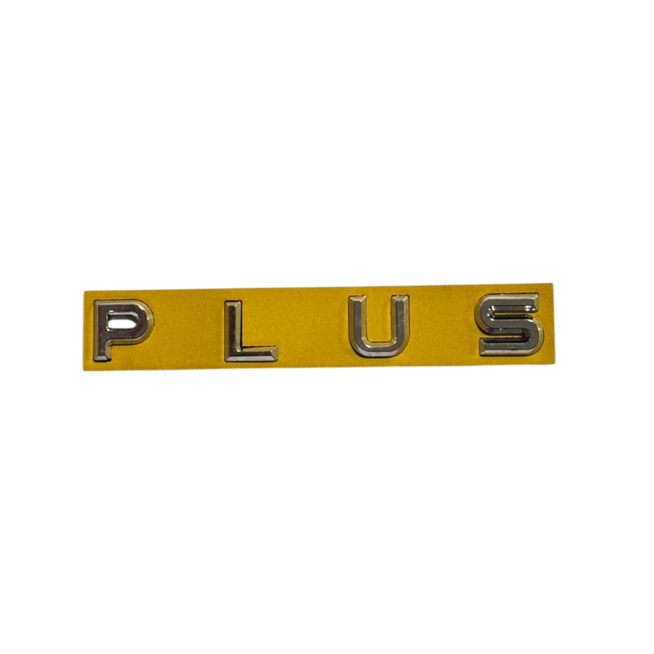 Vw Plus Yazı Krom 20mm-165mm Yapıştırma