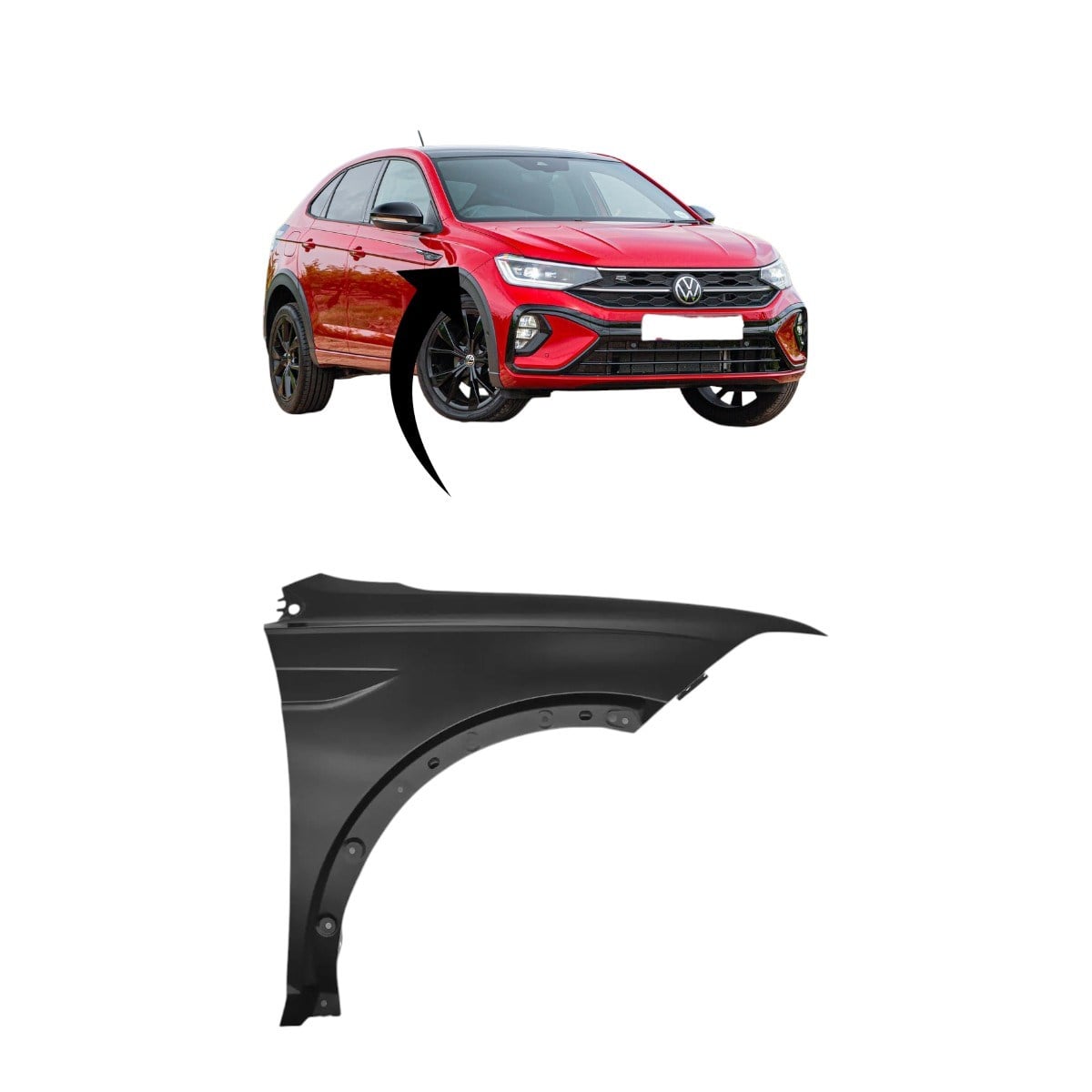 Vw Taigo Sağ Çamurluk 2022-2025 2G7821106A