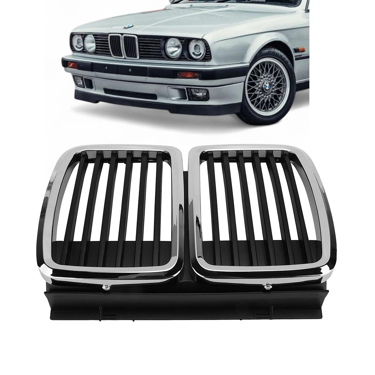 Bmw 3 Serisi E30 Ön Panjur Orta Mat Siyah 1982-1991 51131884350