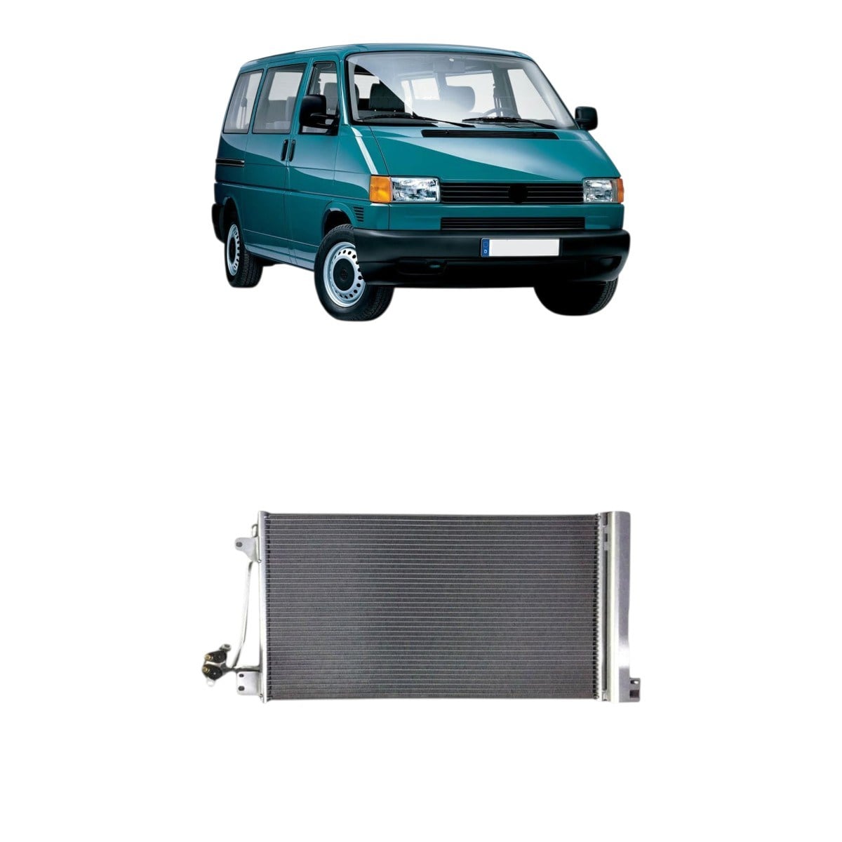 Vw Transporter T5 Klima Radyatörü 2005-2010 7H0820411E