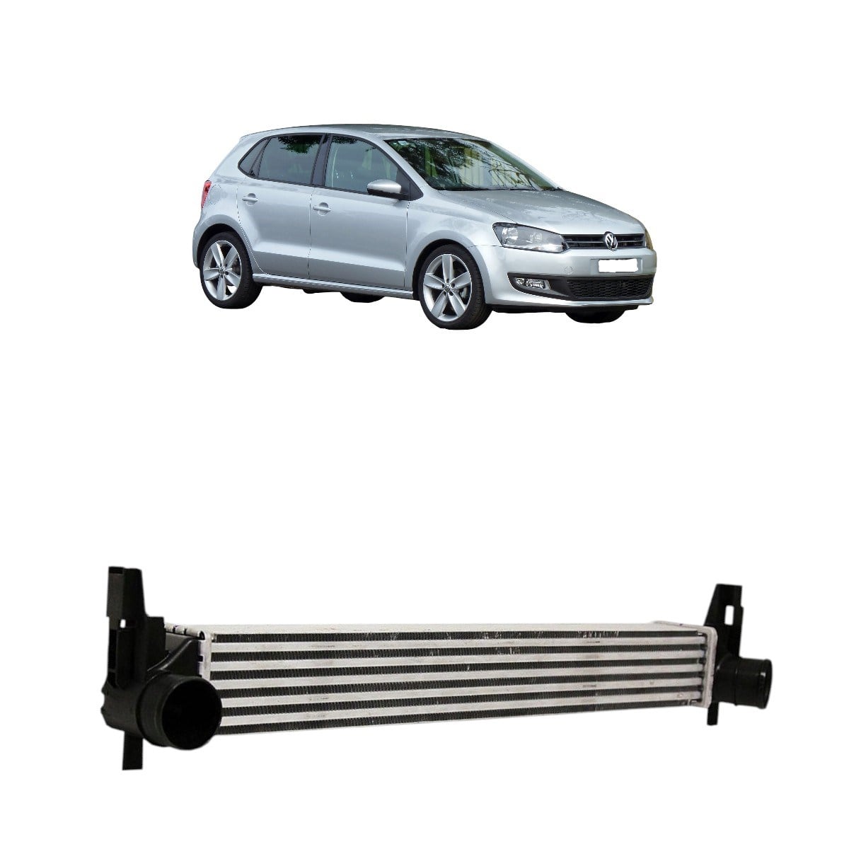 Vw Polo Turbo Radyatörü 1.2TDI-1.6TDI 2009-2015 6R0145805