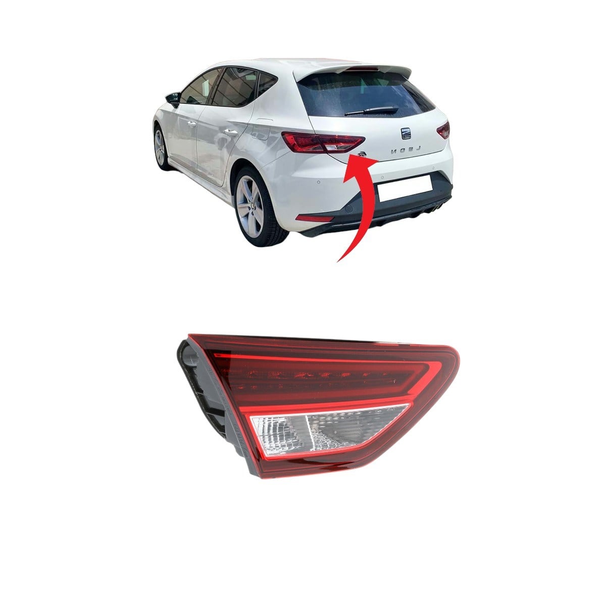 Seat Leon Sol İç Stop Lambası Ledli 2013-2017 5F0945307L