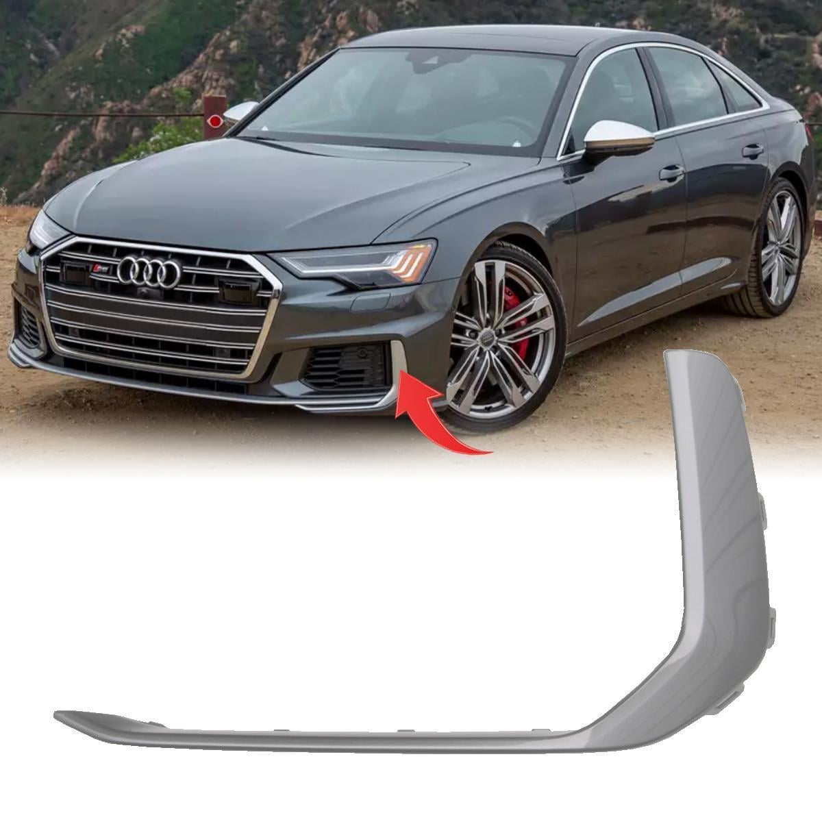 Audi A6 Tampon Kapağı Süs Çıtası Gümüş Sol 2022-2025 4K0807967A TB2