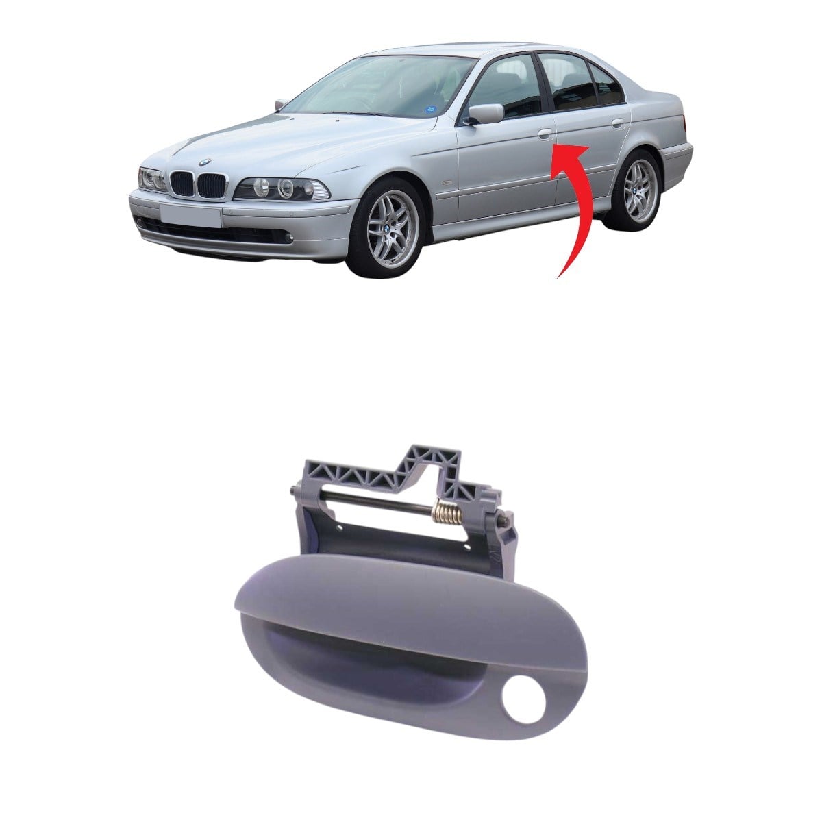 Bmw E39 Dış Kapı Kolu Ön Sol 1995-2004 51218245461