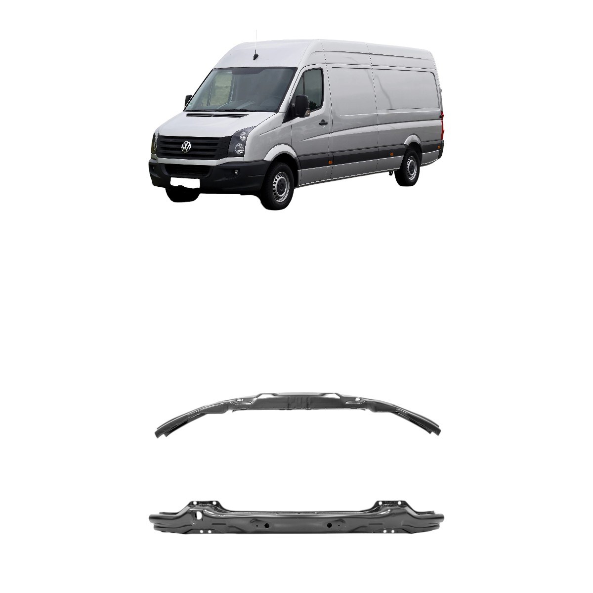 Vw Crafter Arka Tampon Demiri 2012-2016 2E0805842C