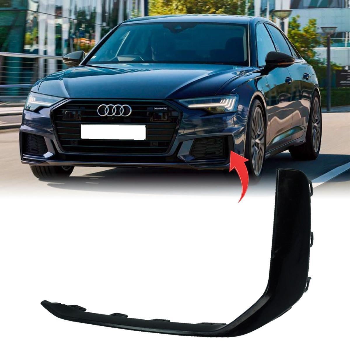 Audi A6 Tampon Kapağı Süs Çıtası Parlak Siyah Sol 2022-2025 4K0807967A Y9B